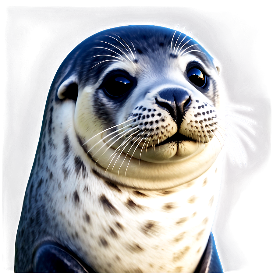 Cute Seal Illustration Png Dtl