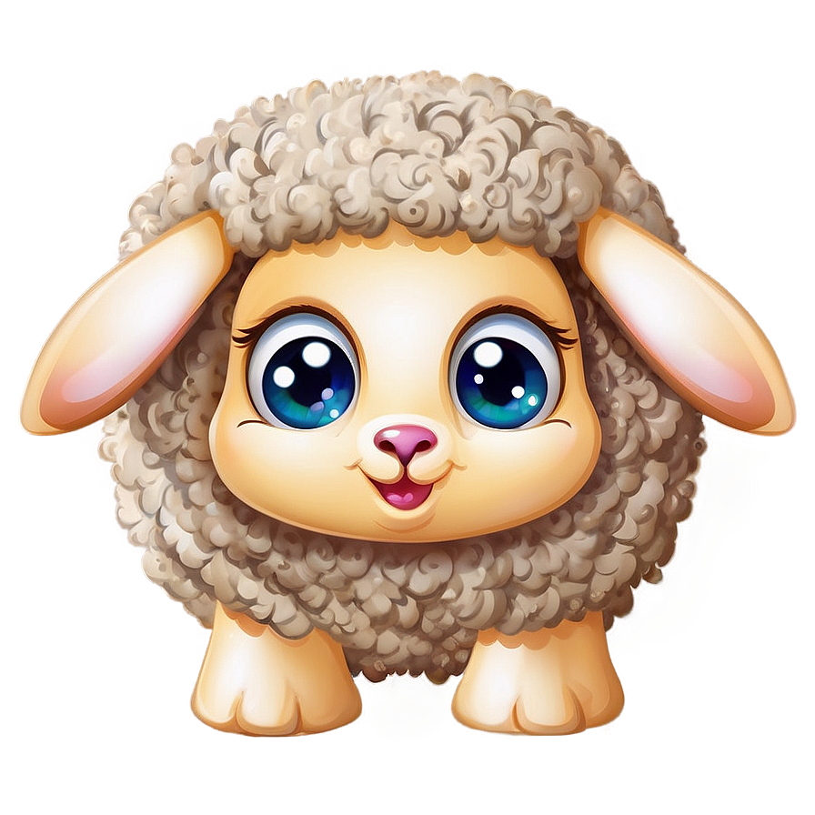 Cute Sheep Png 05232024