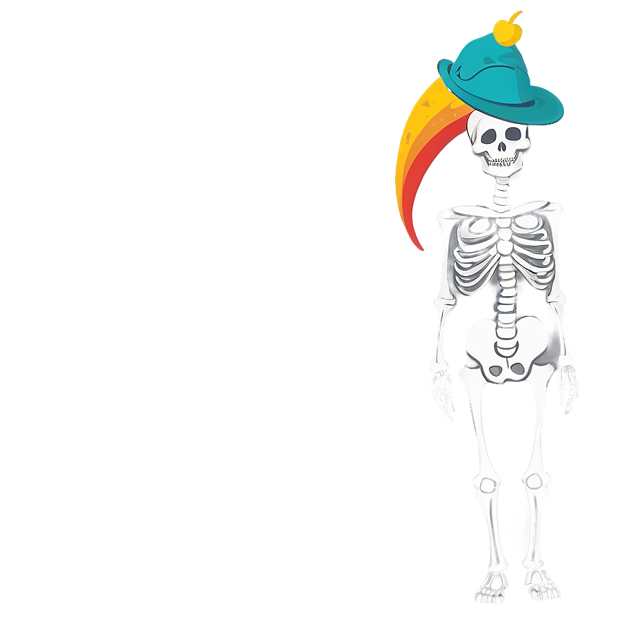 Cute Skeleton Character Png 50