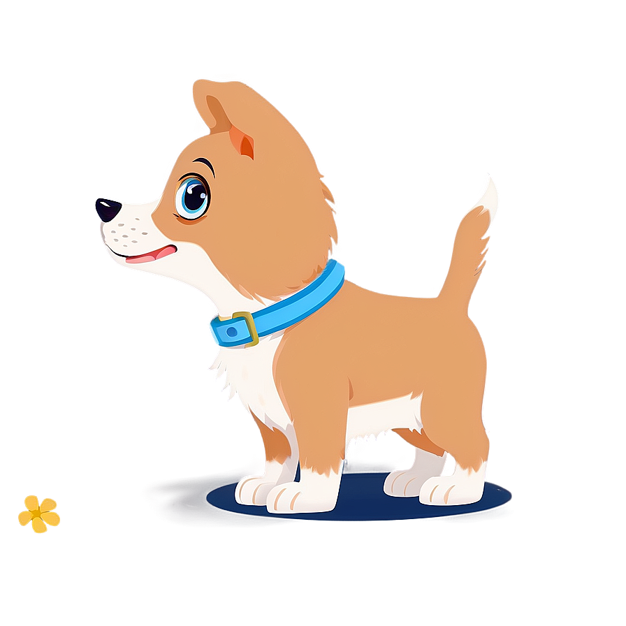 Cute Small Dog Cartoon Png 92