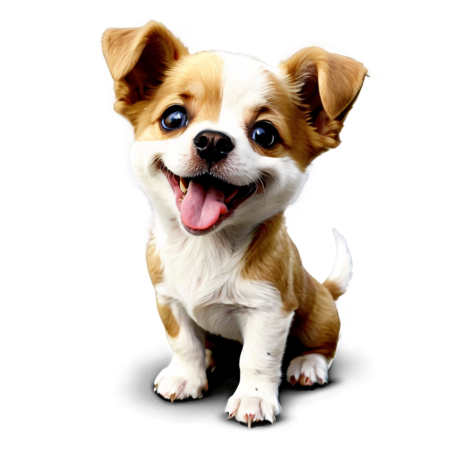 Cute Small Dog Cartoon Png Ijf