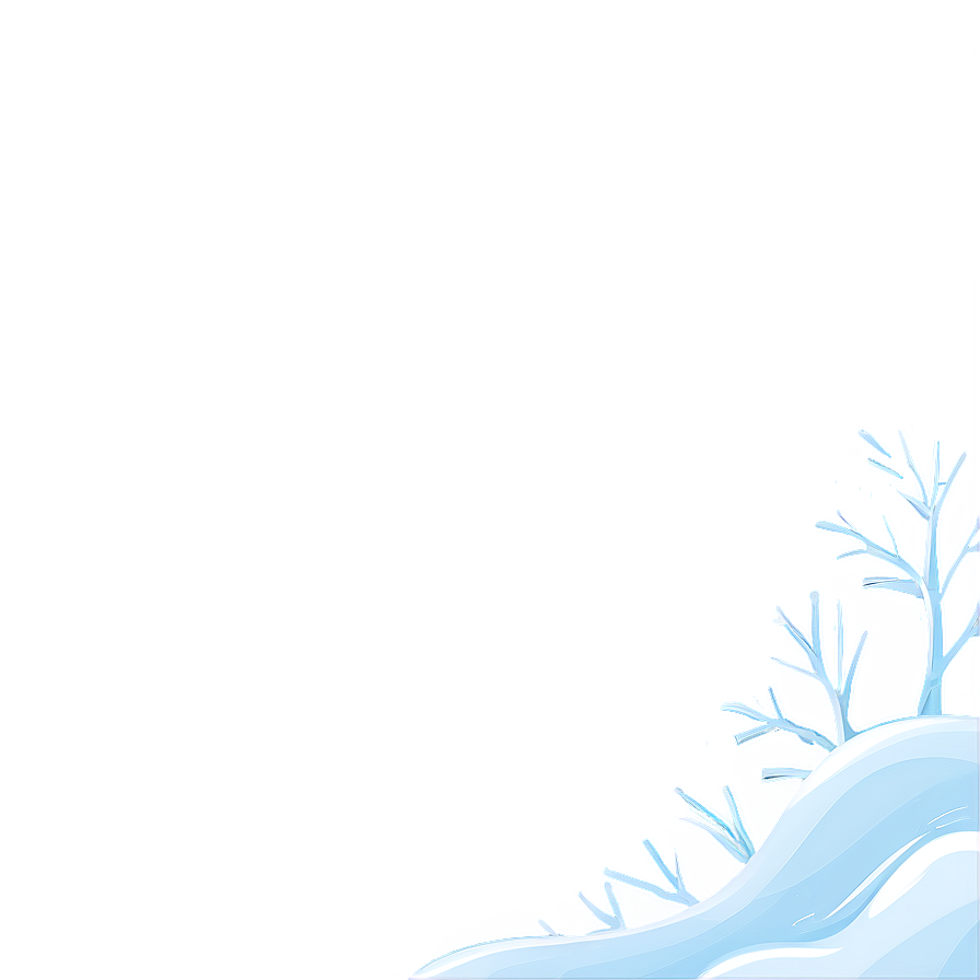 Cute Snow Border Png Nnt