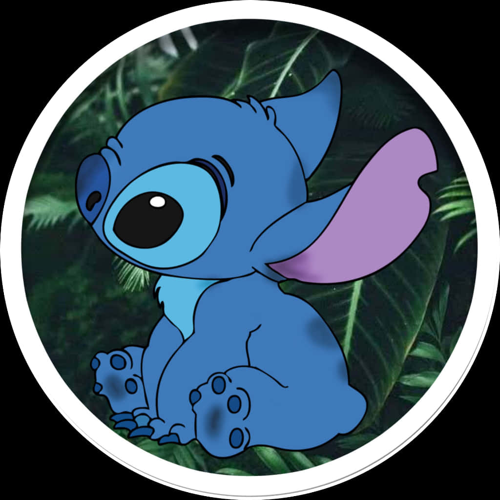 Cute Stitch Cartoon Character