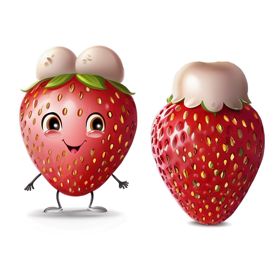 Cute Strawberry Png Kiq