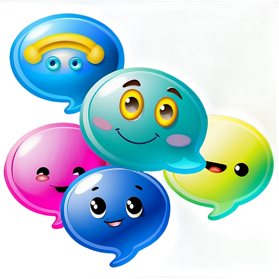 Cute Talk Bubble Png 06122024