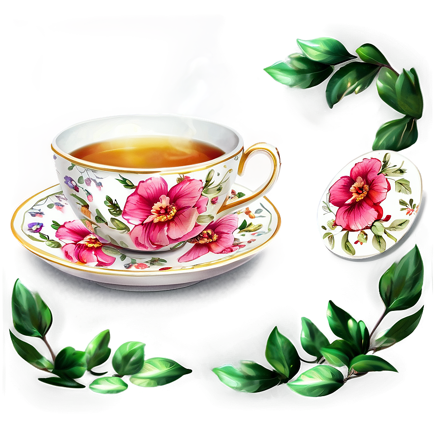 Cute Tea Cup Png Yww13