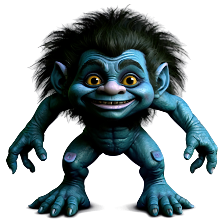 Cute Troll Figure Png 05232024