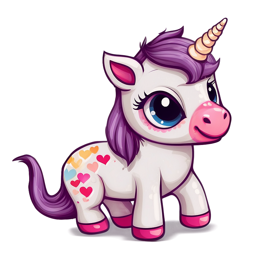 Cute Unicorn Clipart Png 06262024