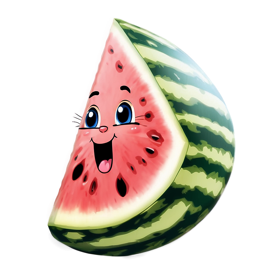 Cute Watermelon Png 05232024