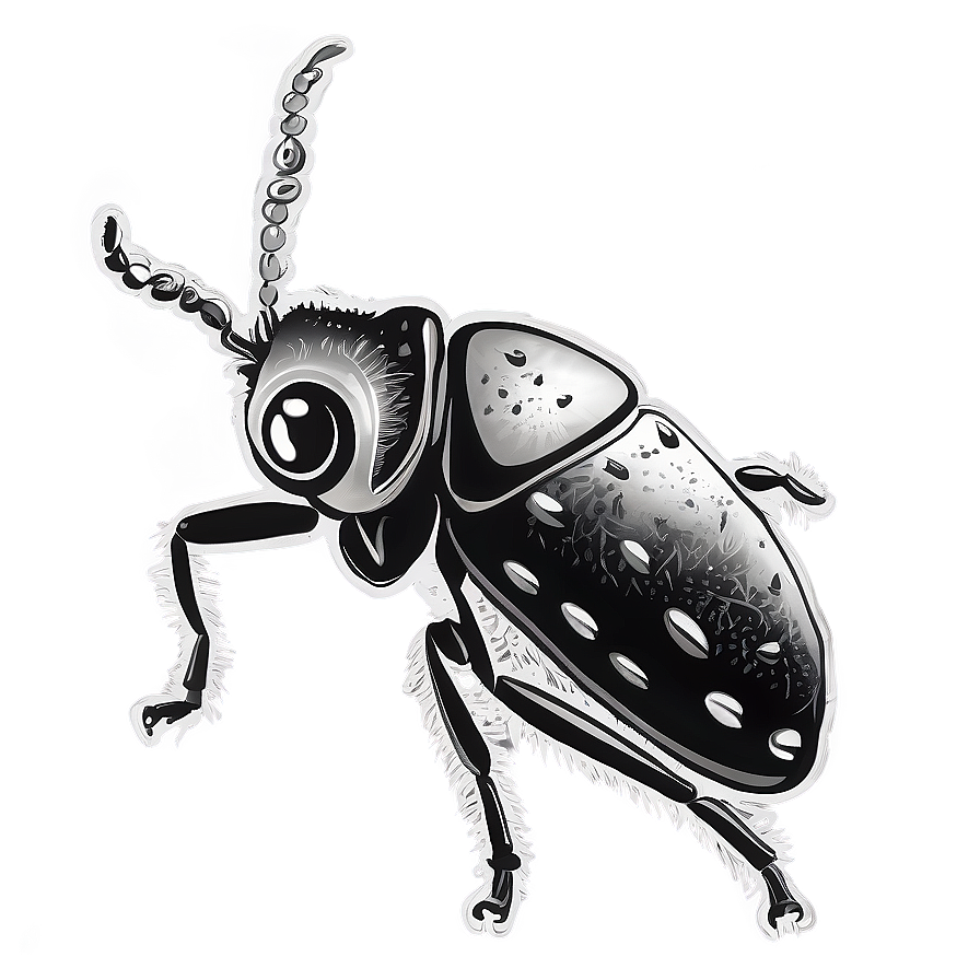 Cute Weevil Drawing Png 06292024