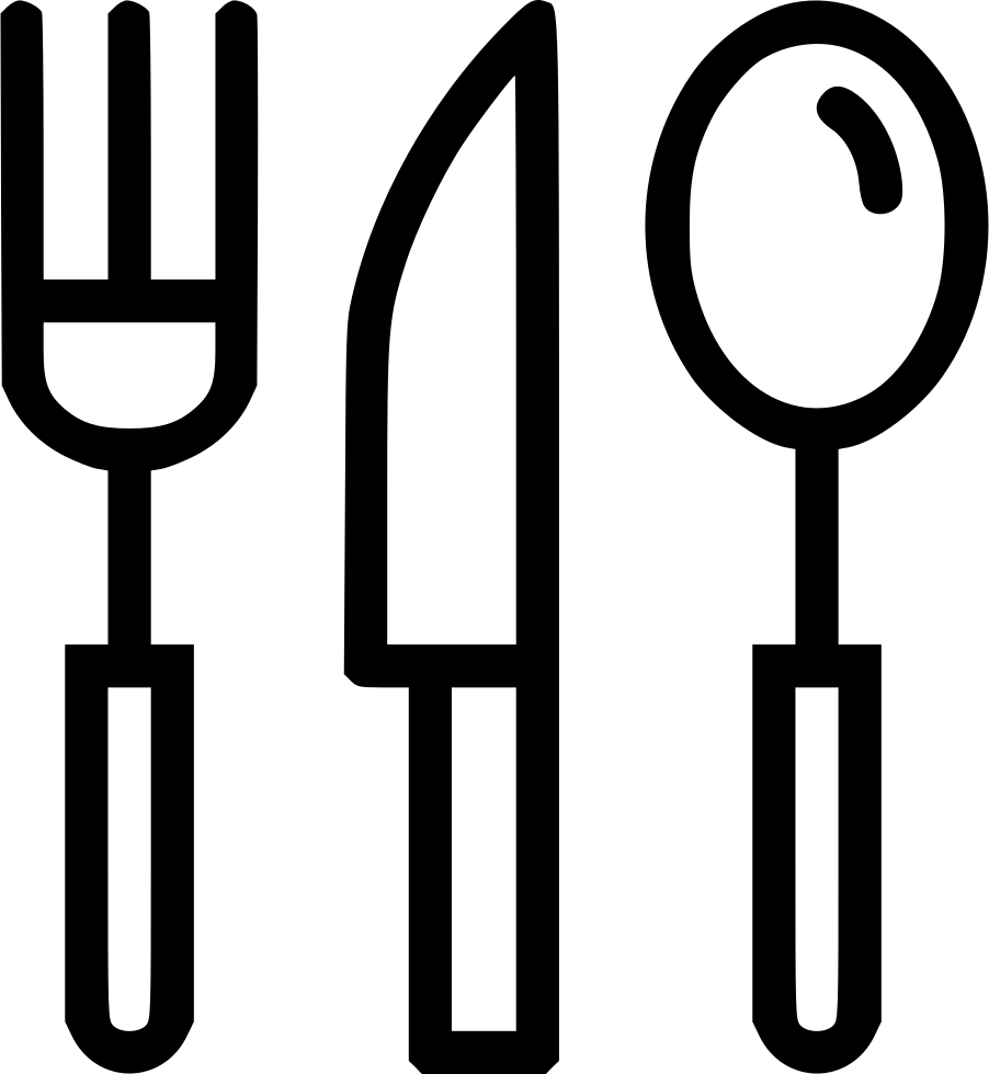 Cutlery Silhouette Vector