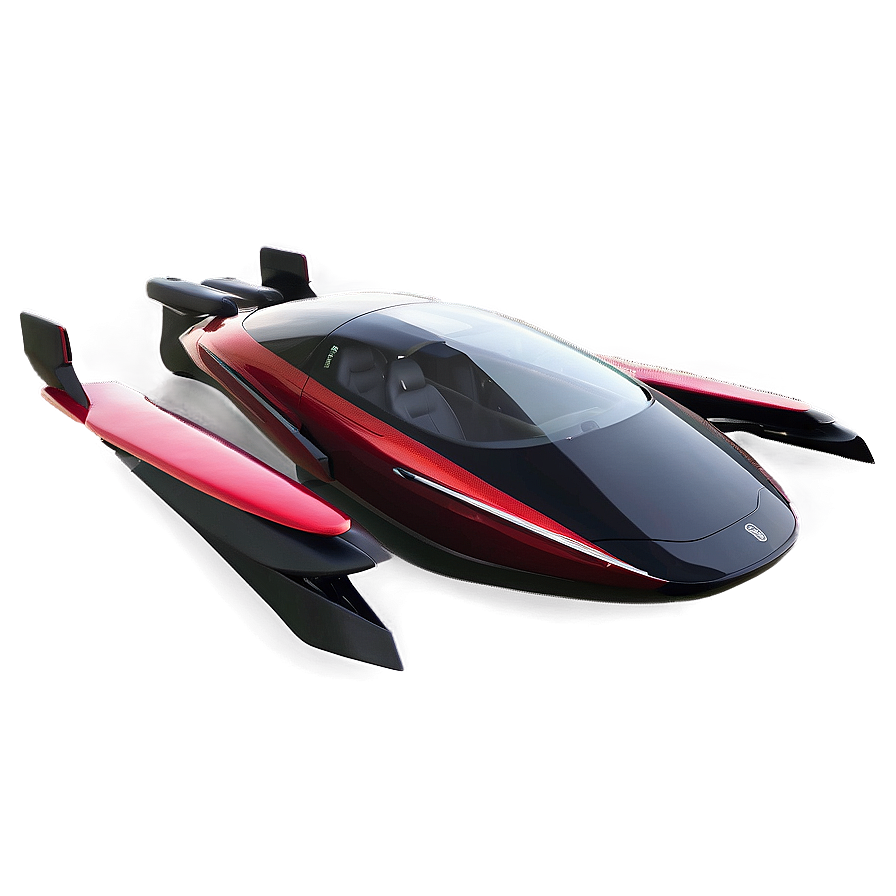 Cutting-edge Flying Car Tech Png 06202024