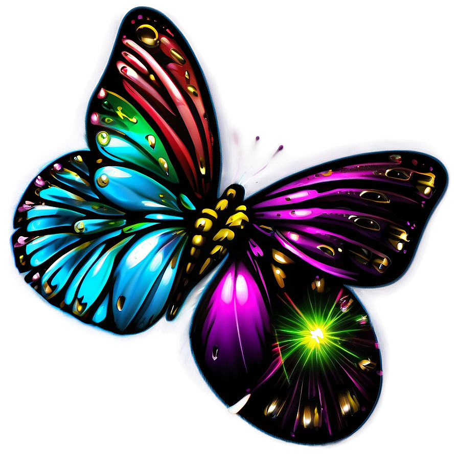 Cyber Butterfly Tech Png Nxs