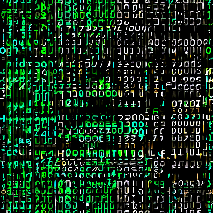 Cyber Matrix Code Texture Png 53