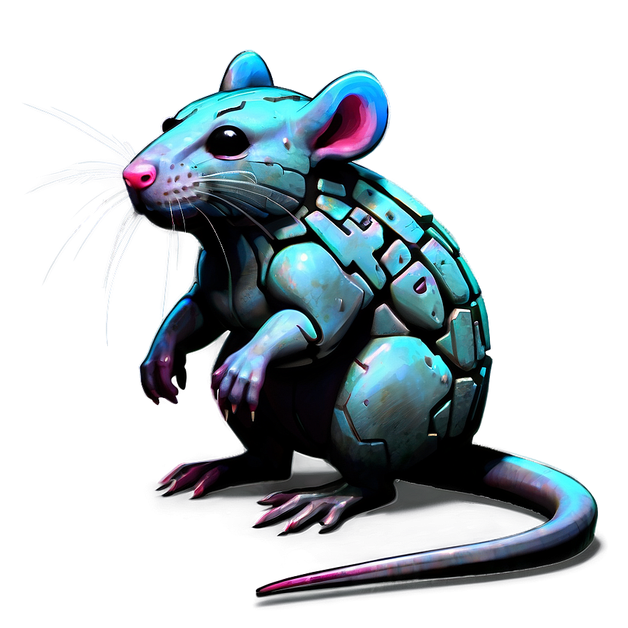 Cyber Rat Design Png 05042024