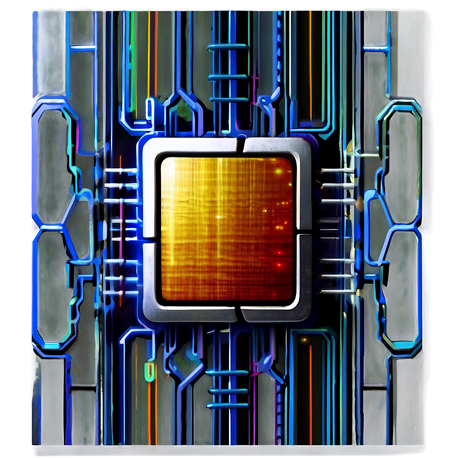 Cyber Technology Background Png 36