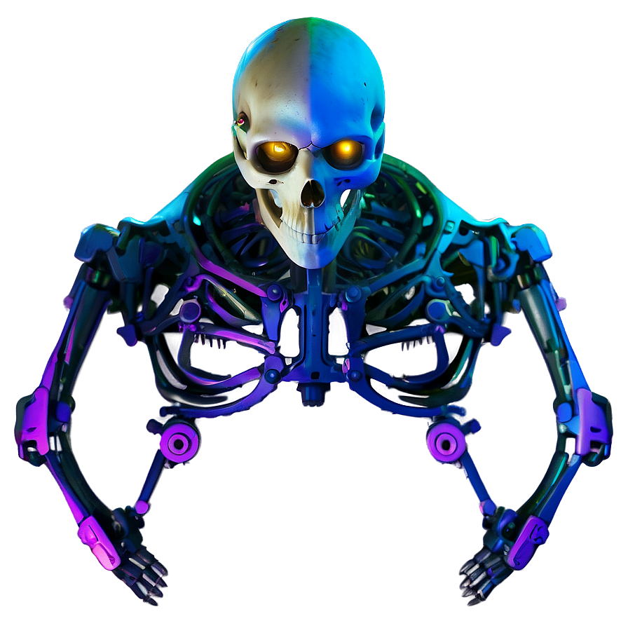 Cyberpunk Skeleton Png 9