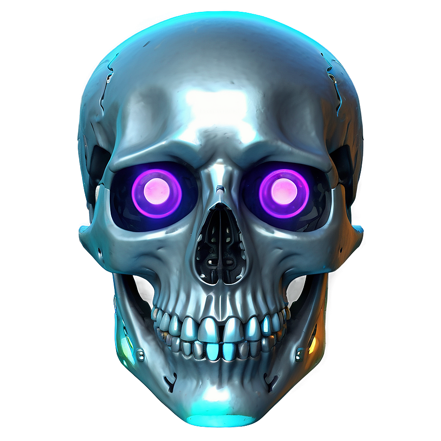 Cyberpunk Skull Avatar Png A