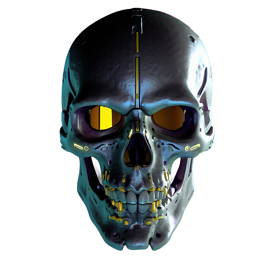 Cyberpunk Skull Avatar Png B