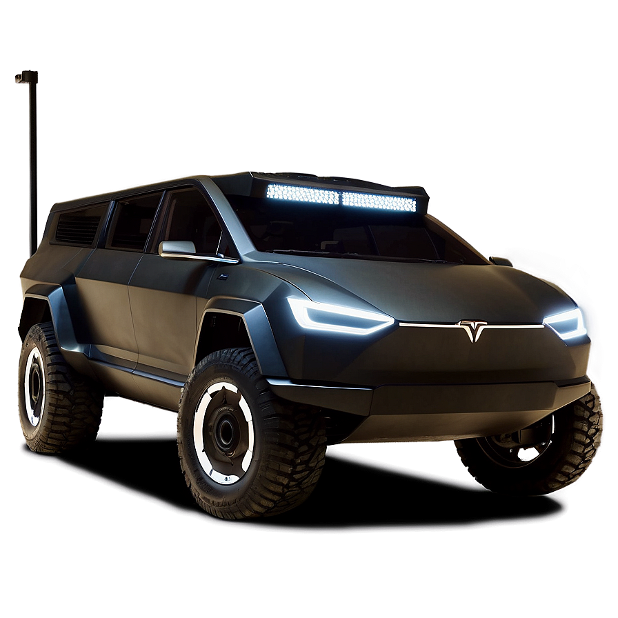 Cybertruck Tesla Silhouette Png 06122024