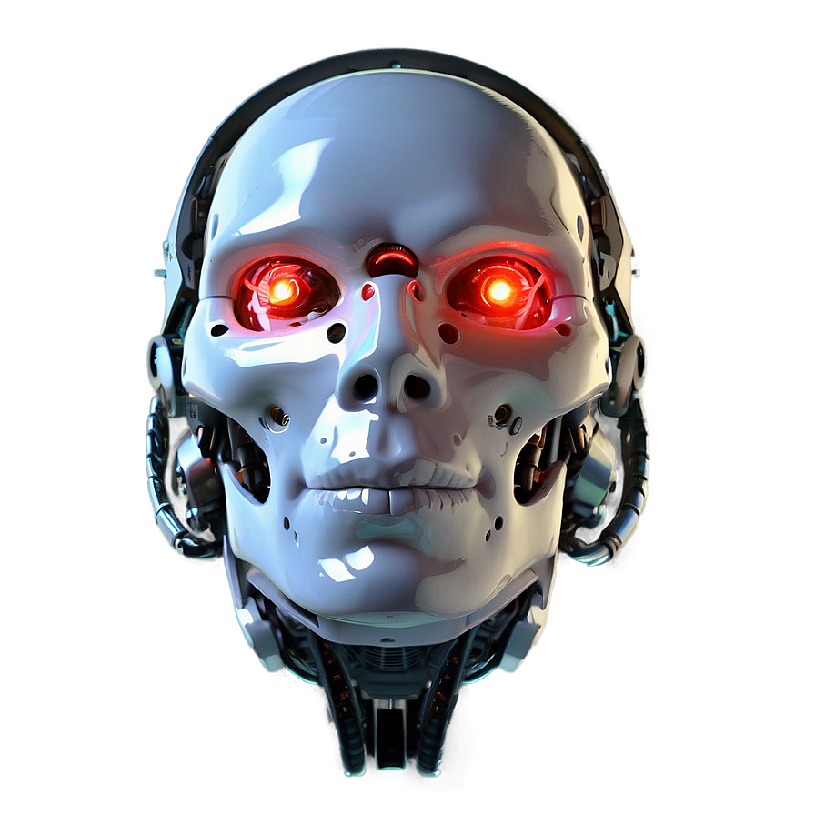 Cyborg Head Image Png Ias74