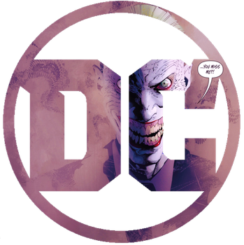 D C Logo Joker Overlay