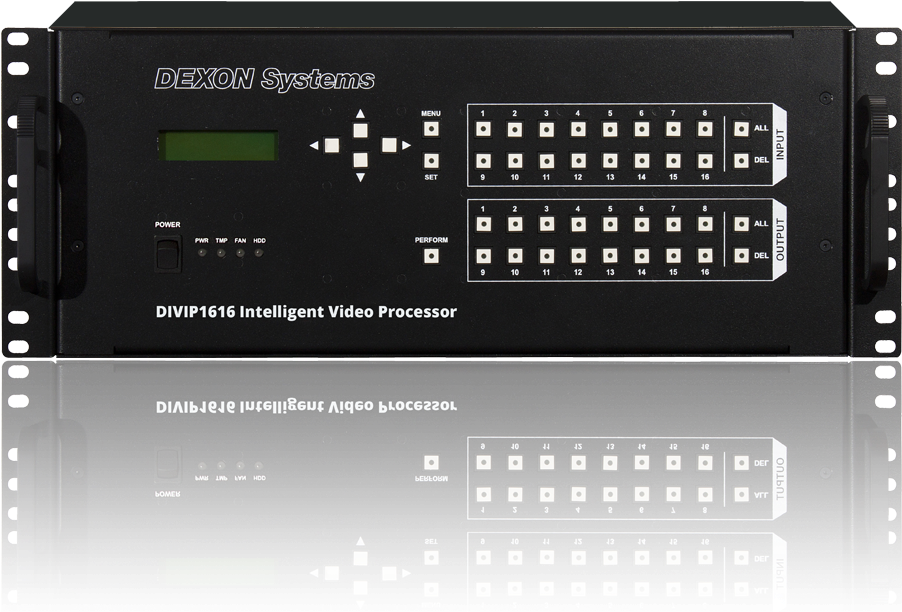 D E X O N Intelligent Video Processor D I V I P1616