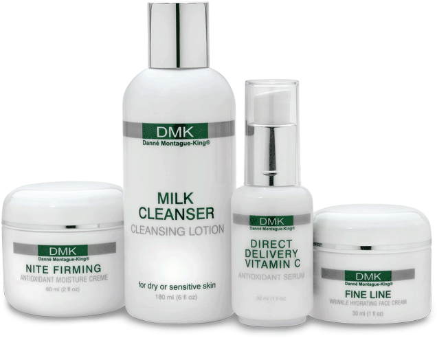 D M K Skincare Products Range