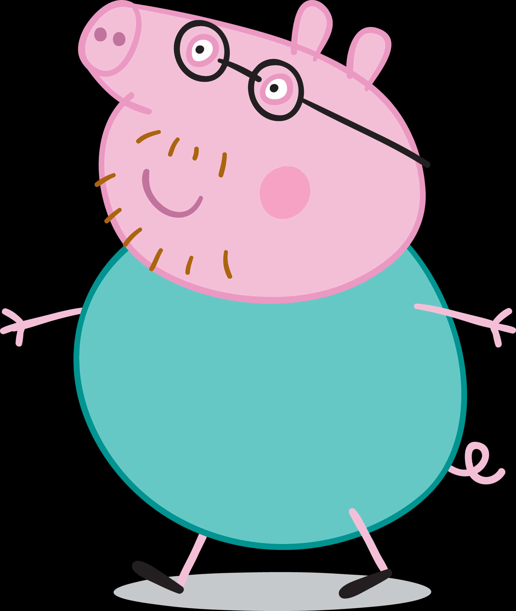 Daddy_ Pig_ Peppa_ Pig_ Character