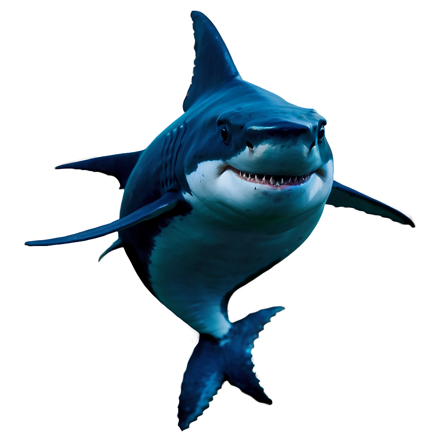 Daddy Shark Blue Png Dai18