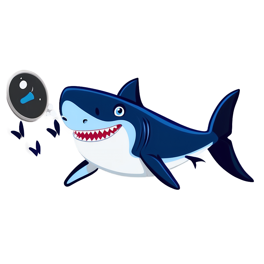 Daddy Shark Cute Cartoon Png 98