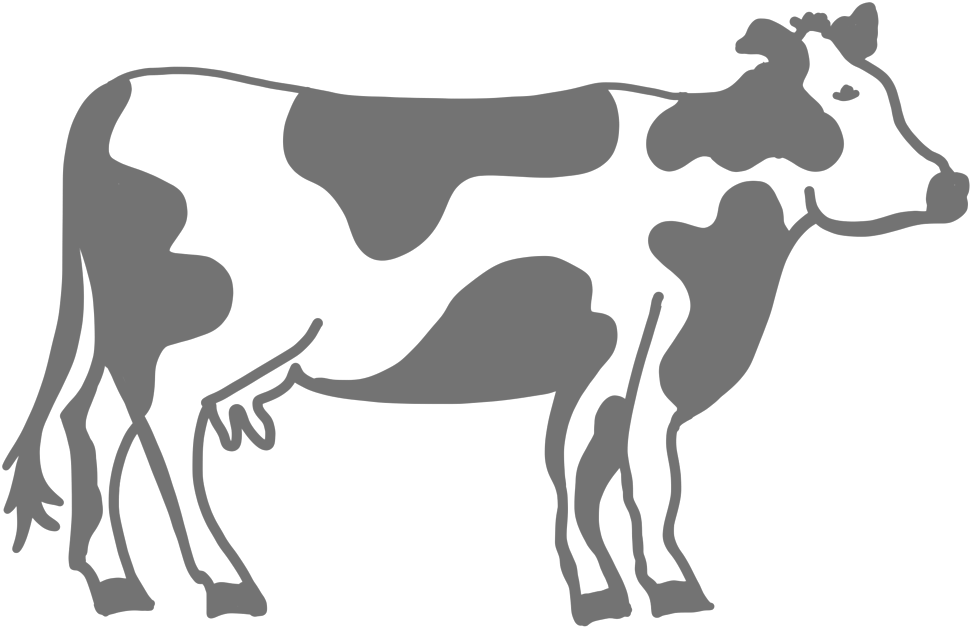 Dairy Cow Silhouette