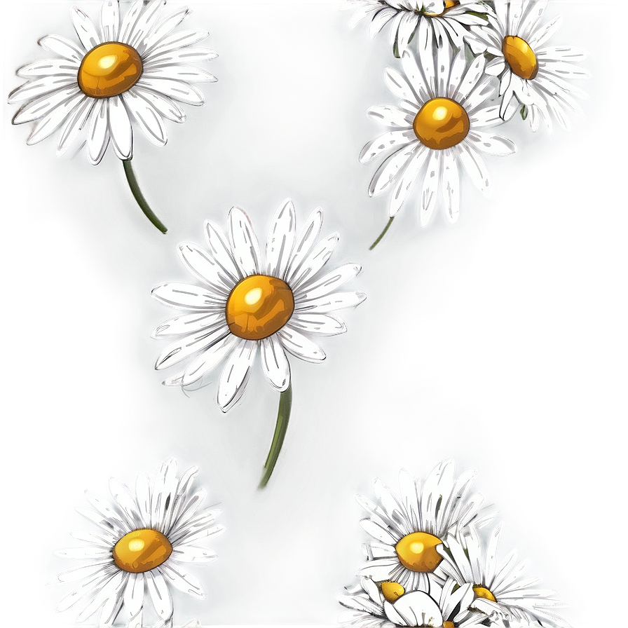 Daisy Sketch Png 24