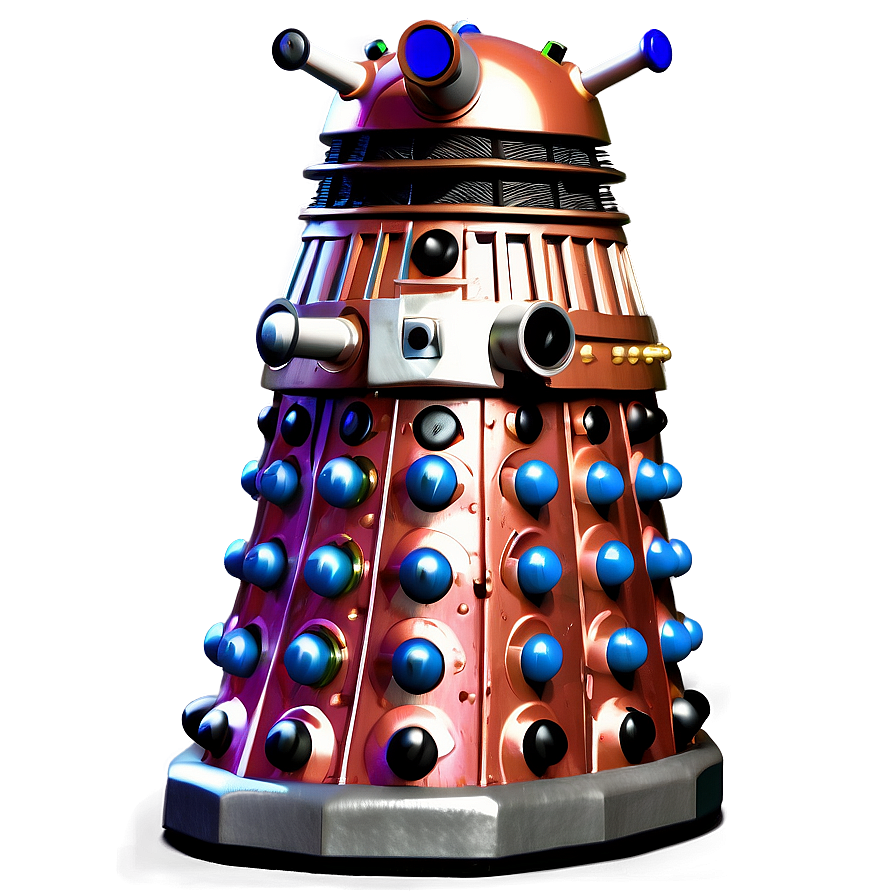 Dalek Model Render Png 21