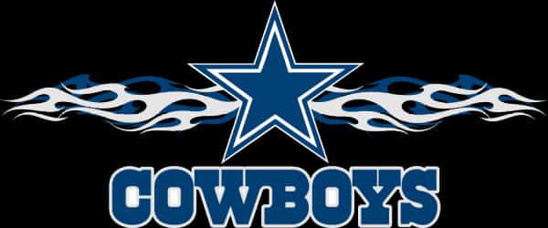 Dallas Cowboys Flame Logo