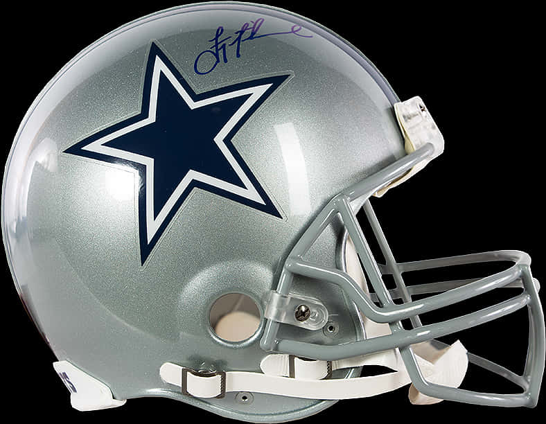 Dallas Cowboys Signed Helmet