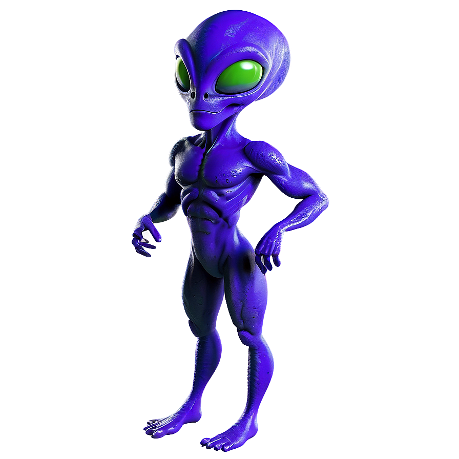 Dancing Cartoon Alien Png Oqk