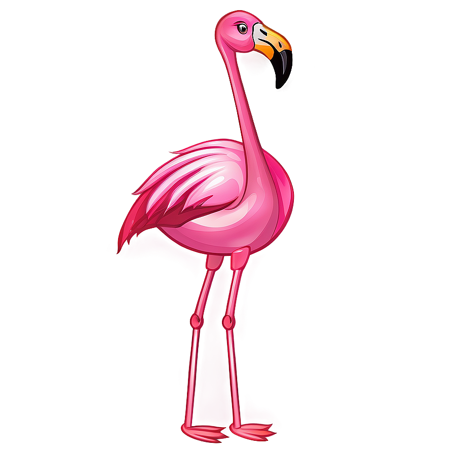 Dancing Flamingo Cartoon Png Yfv