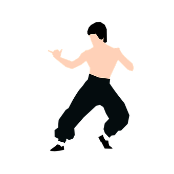 Dancing Man Silhouette