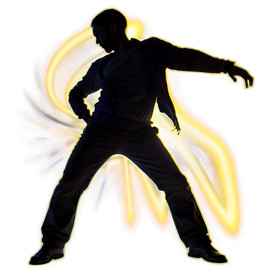 Dancing Person Silhouette Png Coj