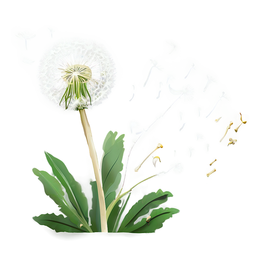 Dandelion Symbolism Art Png 05242024