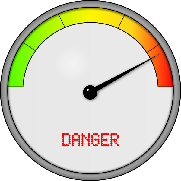 Danger Alert Meter