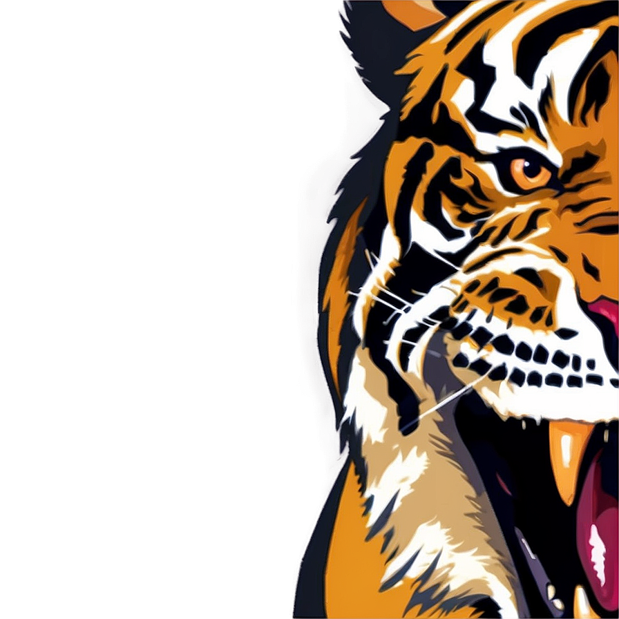 Dangerous Tiger Expression Png Atf93