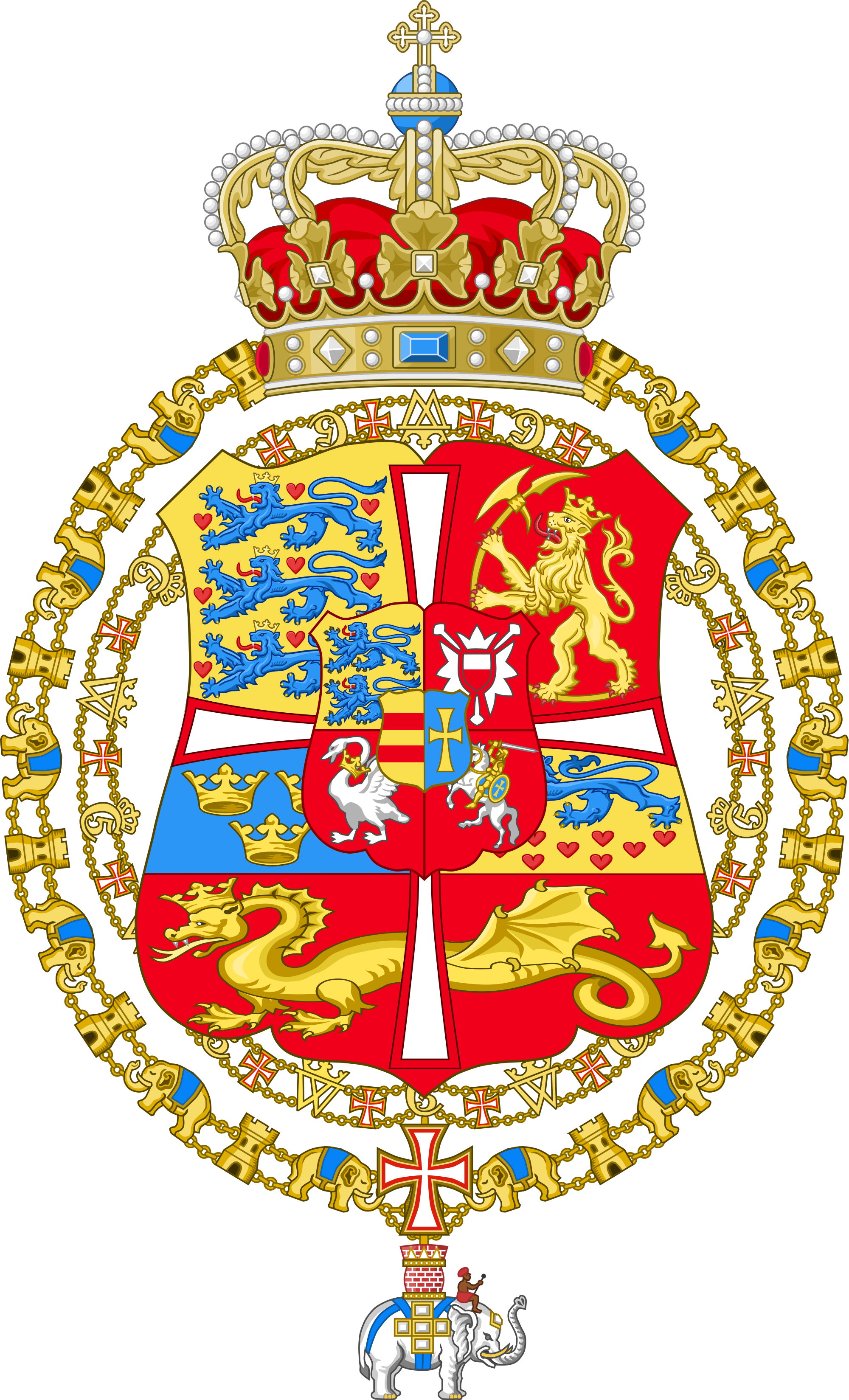 Danish_ Royal_ Coat_of_ Arms