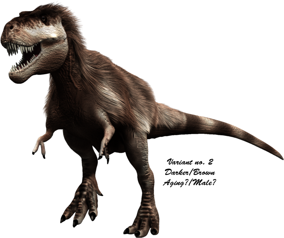 Dark Brown Tyrannosaurus Rex Variant