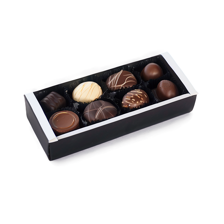 Dark Chocolate Assortment Box Png 06212024