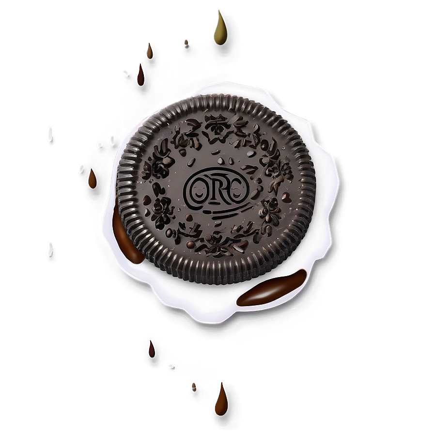 Dark Chocolate Oreo Png 06122024