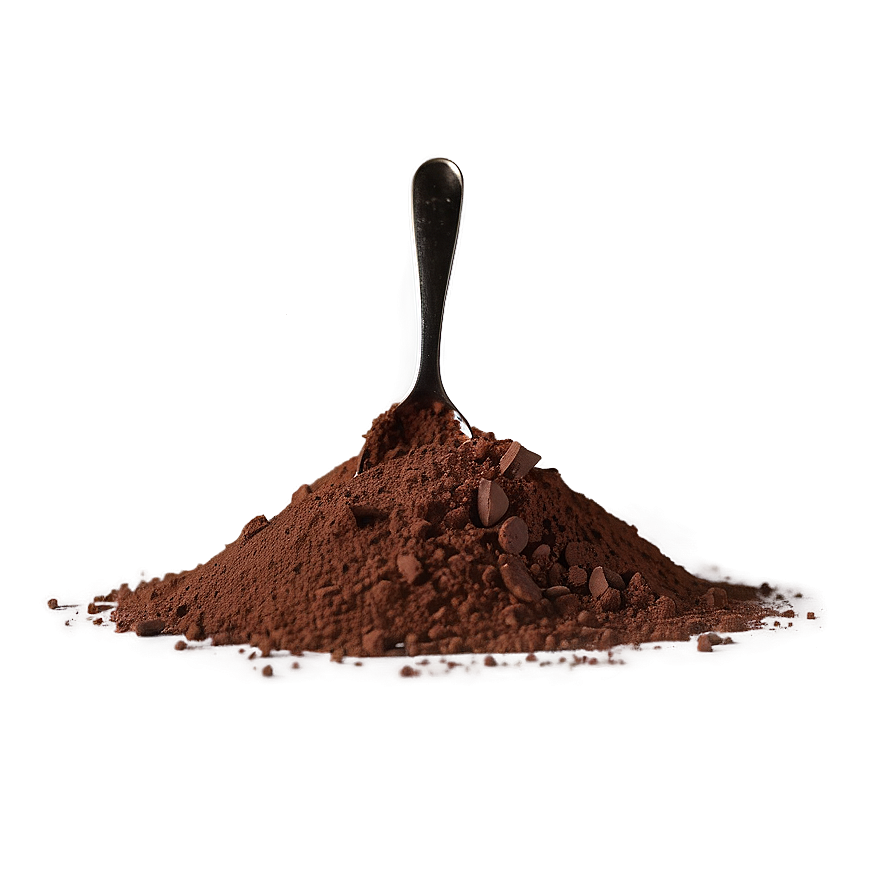 Dark Cocoa Powder Png 06272024