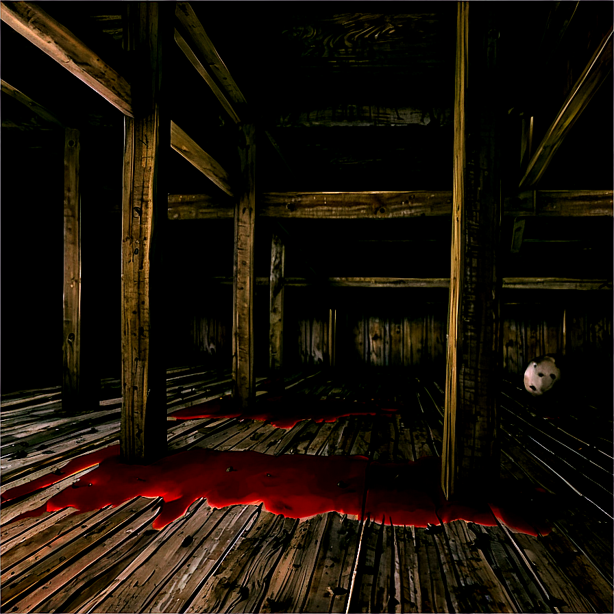 Dark Creepy Attic Png 94