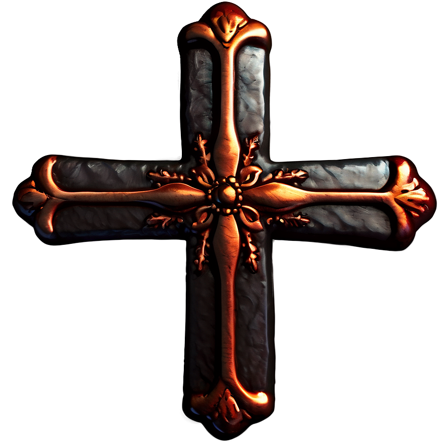 Dark Cross Icon Png Tjd